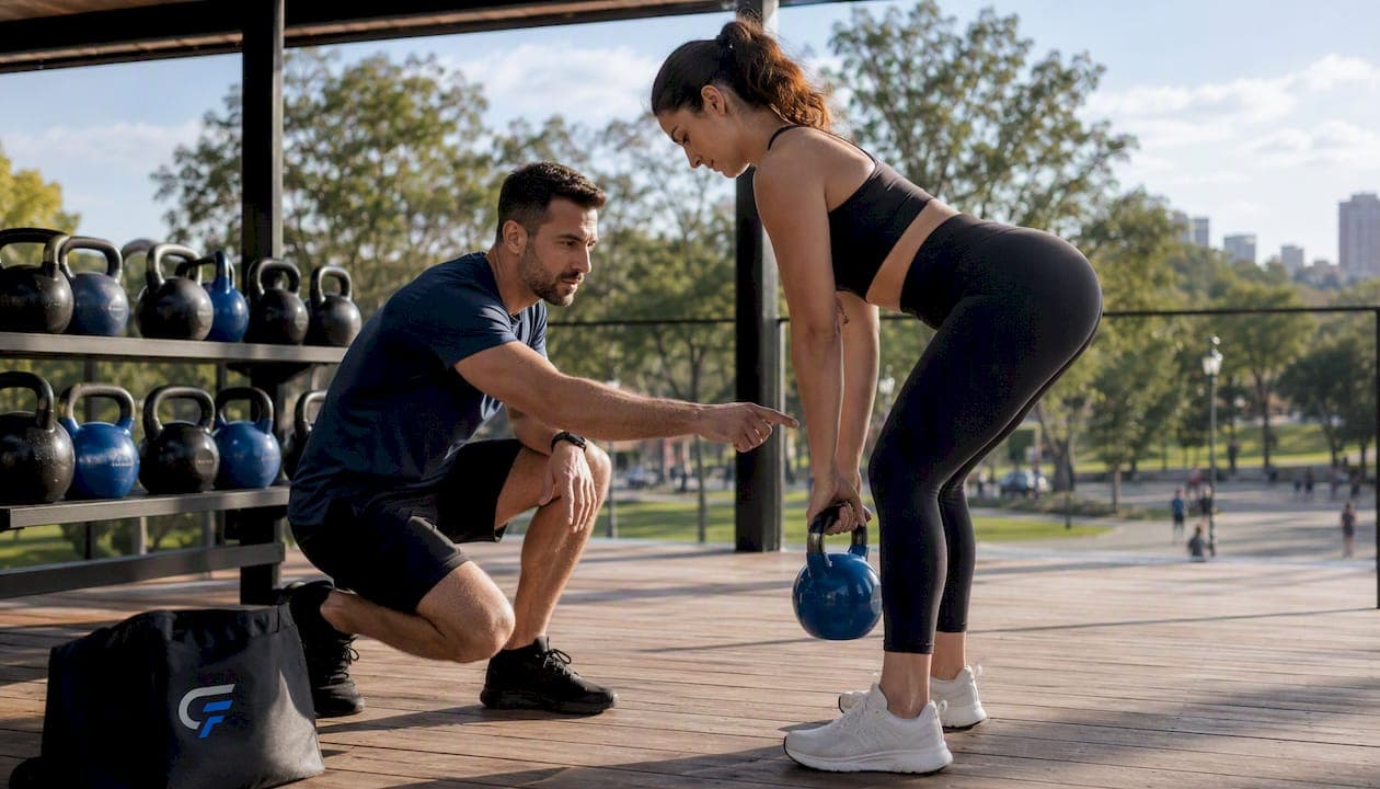 Find a certified kettlebell personal trainer: UK guide